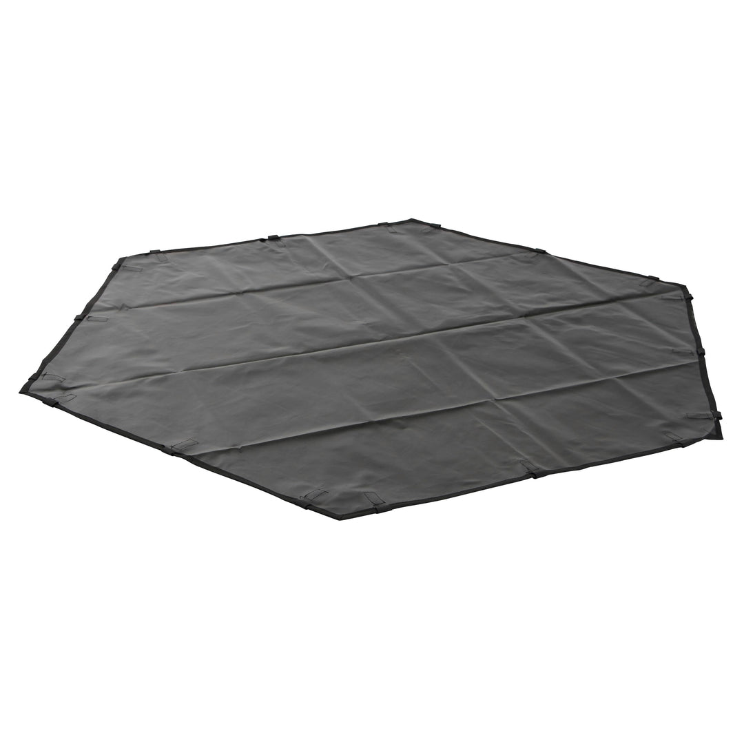Kerbl Pet Nylonboden für Freigehege 82708/81715, Gehegeboden, Auslaufboden, schwarz, Nylon, Nagetier