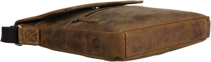 Greenburry Vintage Umhängetasche Leder 22 cm