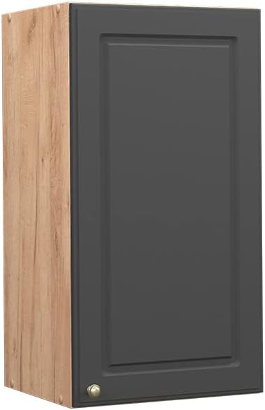 Vicco Hängeschrank Fame-Line, Anthrazit-Gold/Goldkraft Eiche, 40 cm Anthrazit-gold Hängeschrank 40 c