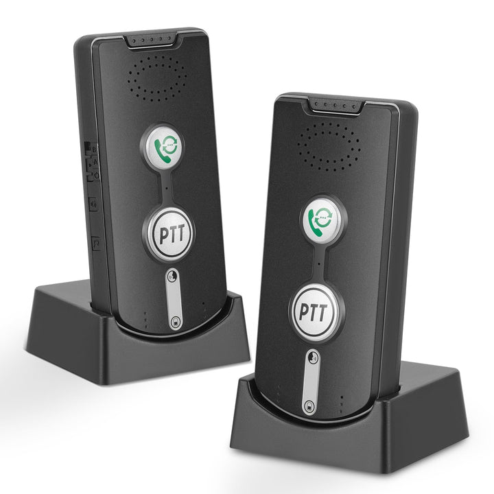 2 Wege Gegensprechanlage 1000M, Smart Voice Intercom 2 Way Voice Intercom Sprechanlage Gegensprechan