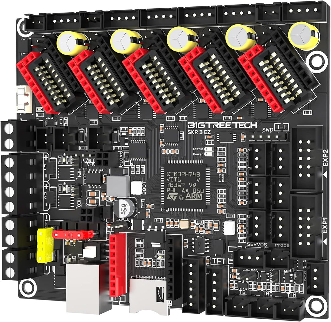 BIGTREETECH SKR 3 EZ Mainboard Silent Motherboard 48 V Hochgeschwindigkeitsdruckunterstützung Marlin