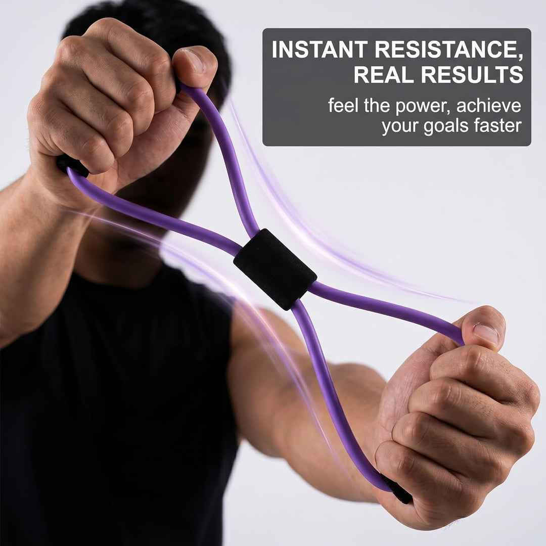 GXGM Bauchtrainer, Pedal Zugseil Körper, Sit-Up Trainingsgeräte Gummi Elastische Zugseil, Bauchtrain