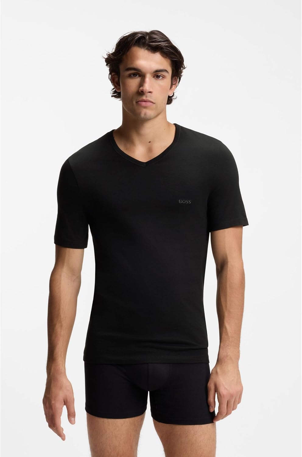 HUGO BOSS Herren T-Shirt (3er Pack) XS Assorted-pre-pack, XS Assorted-pre-pack