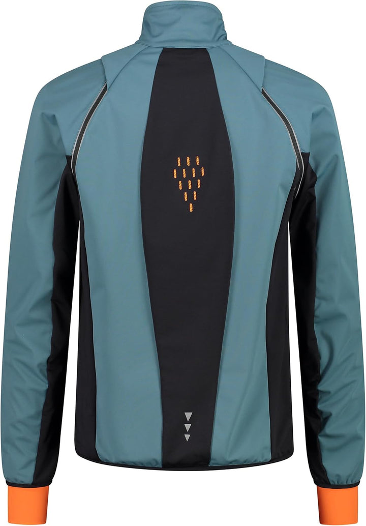 CMP Damen Gilet Softshell Waterproof Weste 50 hydro-bluesteel, 50 hydro-bluesteel