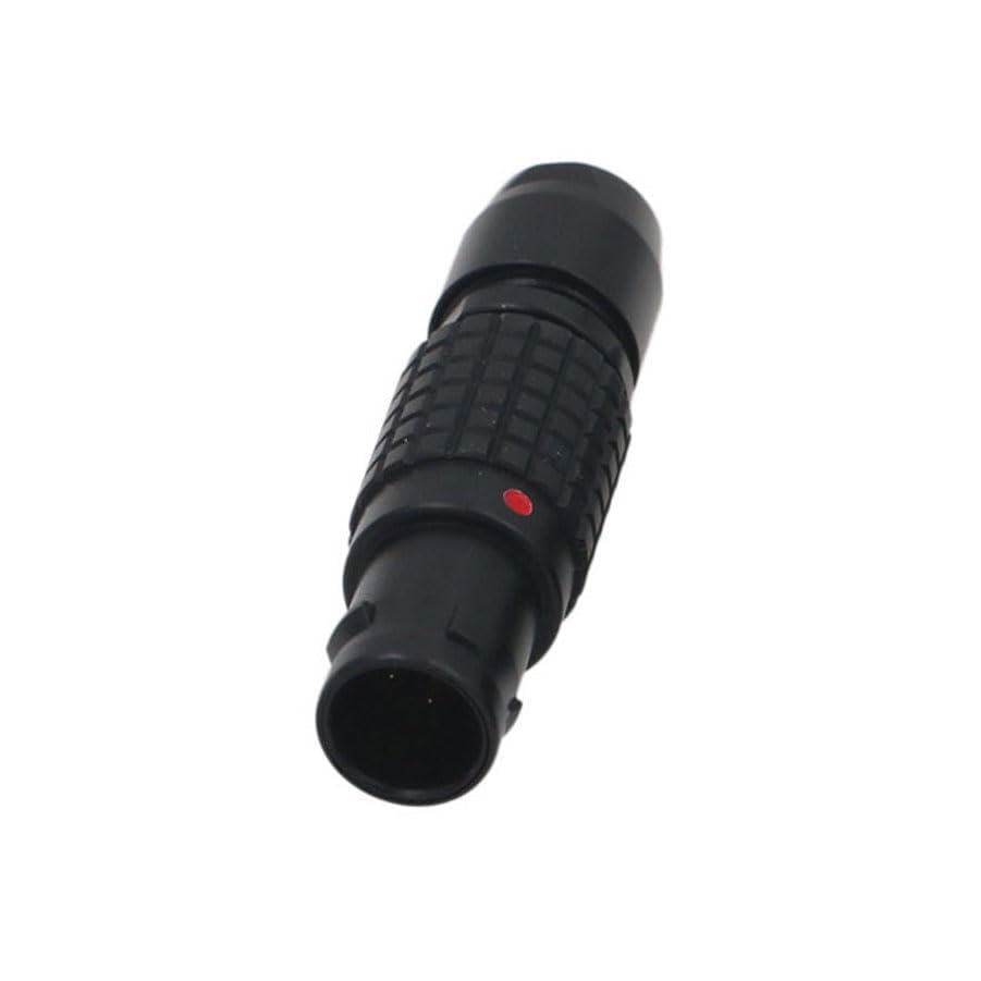 Schwarz 0B FGG 3 Pin Stecker Circular Push Pull Kabel Stecker Kompatibel für Lemo