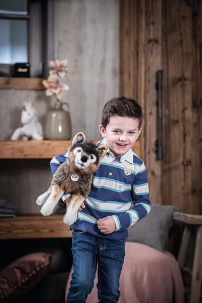 Steiff Jungen Gestreift Poloshirt Langarm, 116