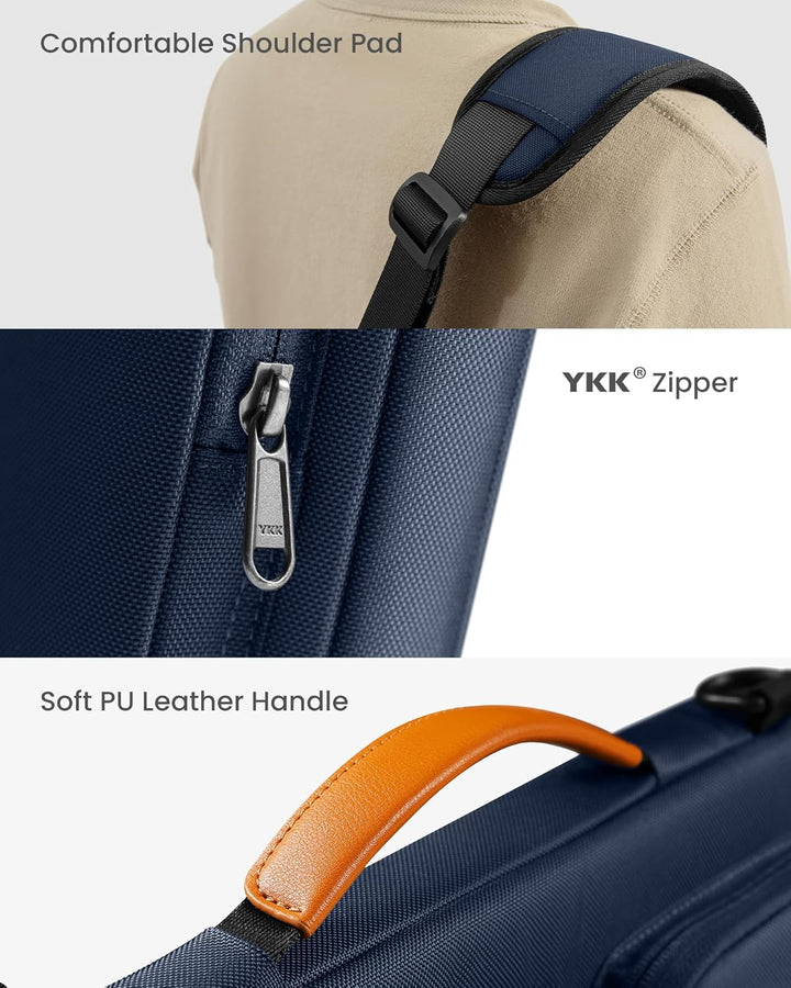 tomtoc 360 Grad Laptoptasche für MacBook Air M2/A2681 M1/A2337 2022-2018, MacBook Pro M2/A2686 M1/A2