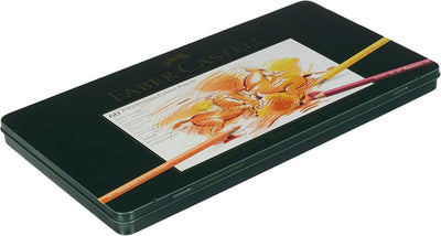 Faber-Castell 110060 - Farbstifte Polychromos, 60er Metalletui Metalletui 60-teilig, Metalletui 60-t