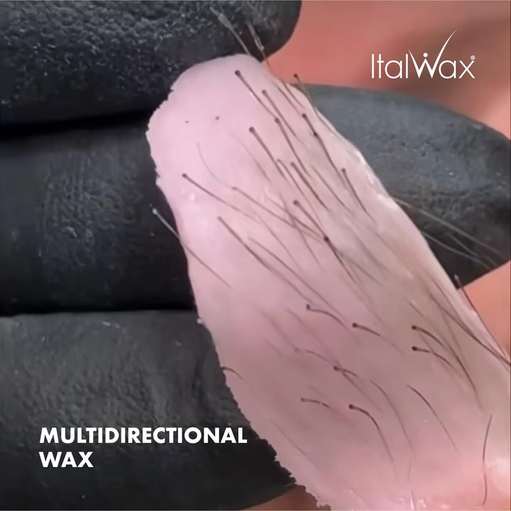 Italwax Face Selfie - 500g - Empfindliches Hartwachs für das Gesicht mit Ölkomplex - Perfekt für das