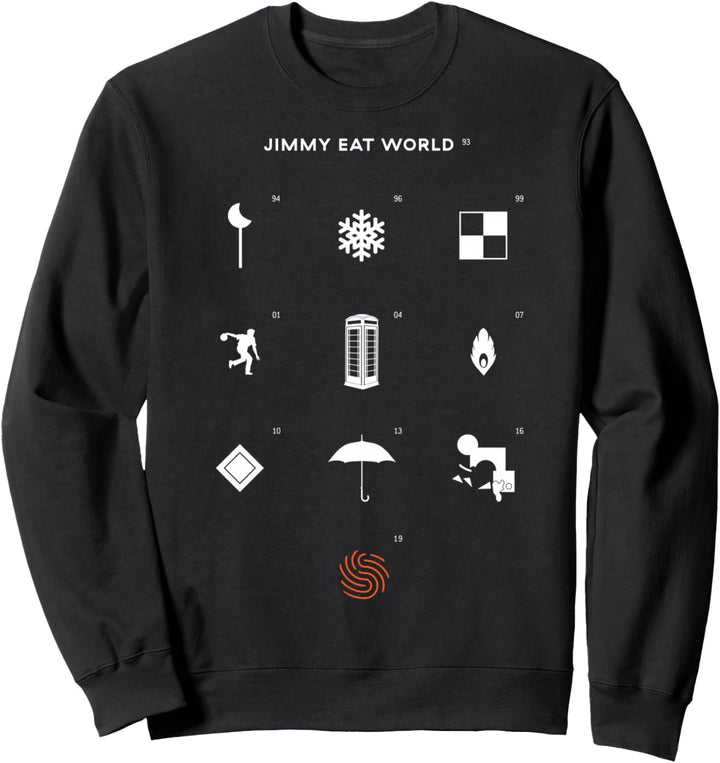 Jimmy Eat World - Surviving Icons - Official Merchandise Sweatshirt