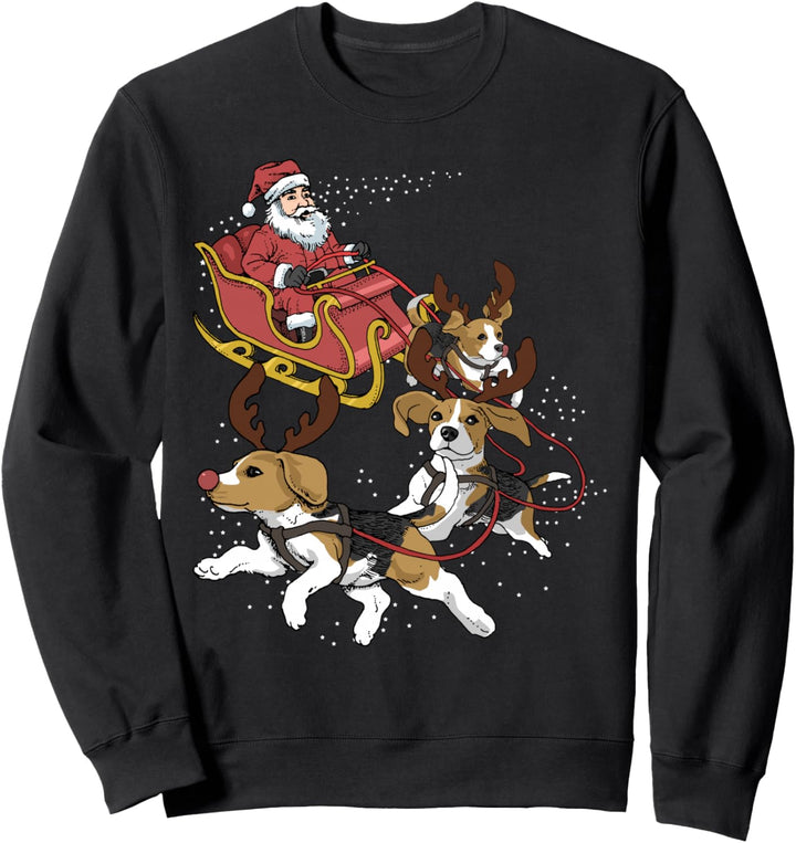 Beagle Weihnachts Sweatshirt