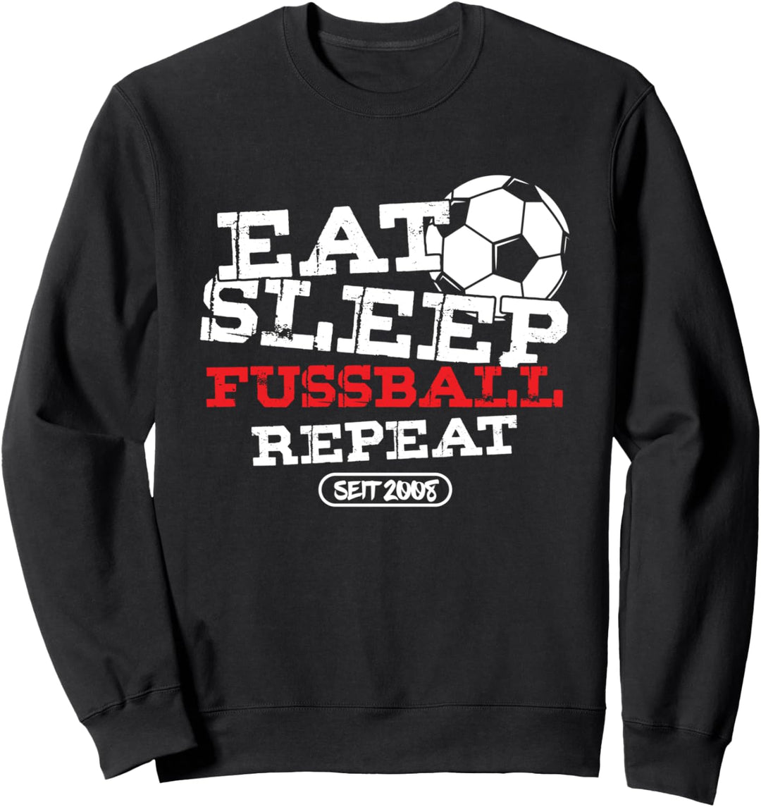 Fussballer Fussball Soccer Jahrgang 2008 Fussballplatz Geschenk Sweatshirt