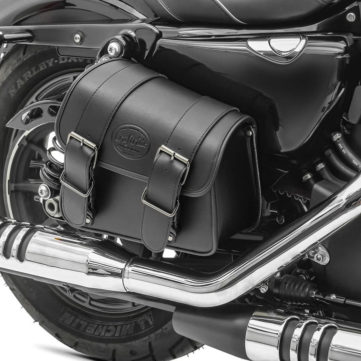 Satteltaschen Paar für Kawasaki Vulcan S Café/ 900 Classic/Custom Montana schwarz