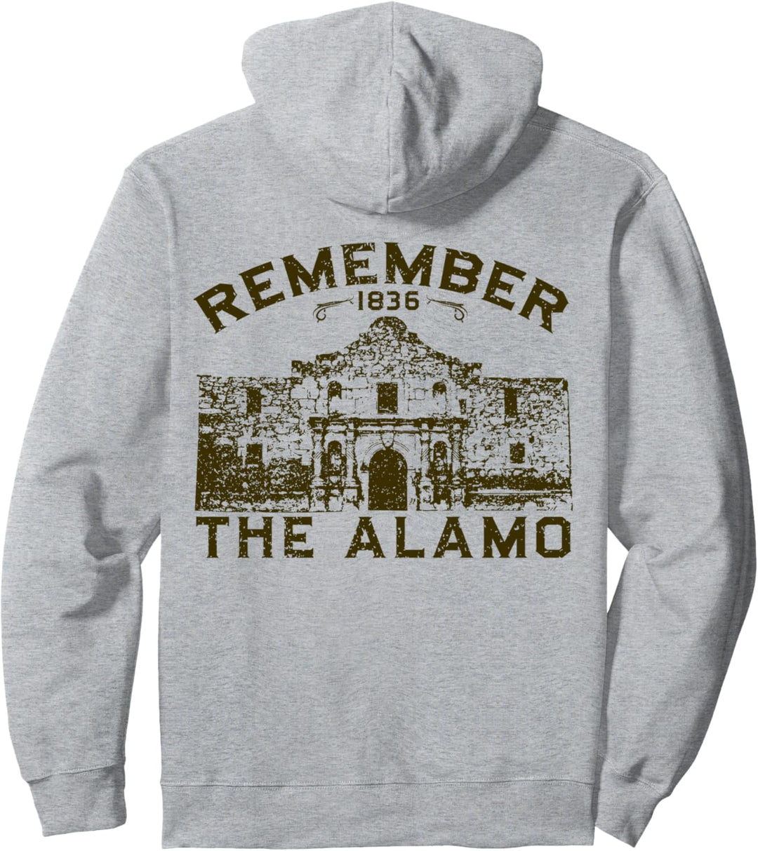 Remember the Alamo Souvenir History San Antonio Texas Pullover Hoodie