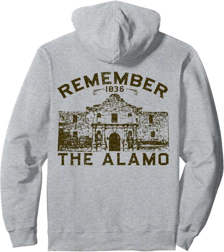 Remember the Alamo Souvenir History San Antonio Texas Pullover Hoodie