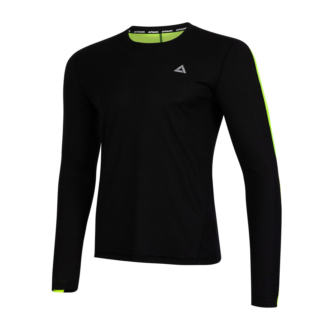 Airtracks Funktions Laufshirt Langarm Pro Line - Running T-Shirt - Funktionsshirt - Atmungsaktiv - S