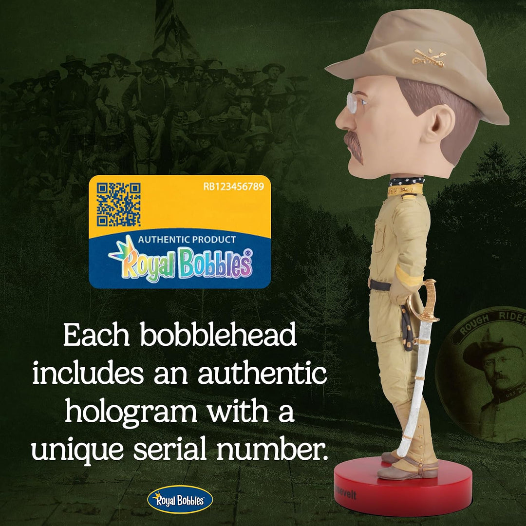 Royal Bobbles - Wackelkopffigur Teddy Roosevelt