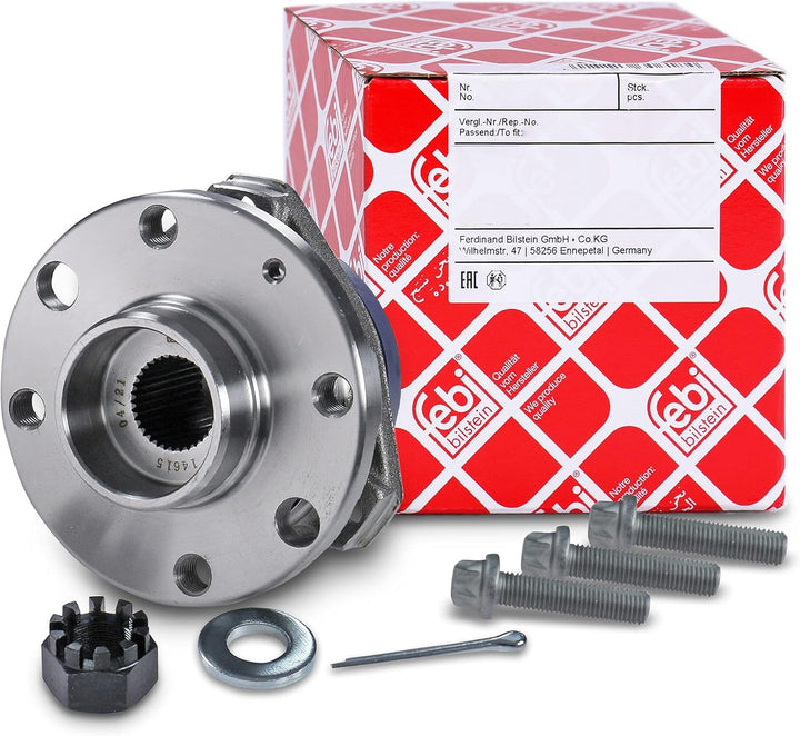 febi bilstein 14615 Radlagersatz mit Radnabe und Anbaumaterial , 1 Stück