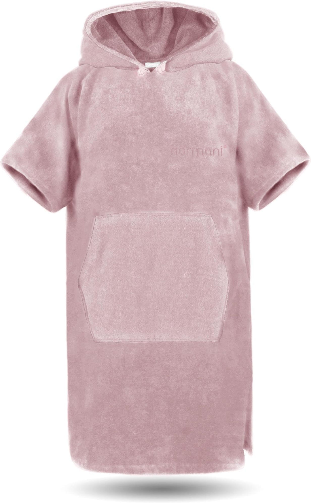normani Baumwoll Surfer Poncho - Strandponcho - Handtuch-Poncho - Unisex Strand Umziehhilfe - geschl
