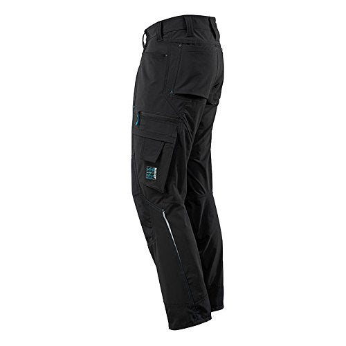 Mascot Herren 17179-311-09-76c52 Mascot Hose mit Knietaschen Stretchstoff Hose Gr e 76C52 schwarz, 5
