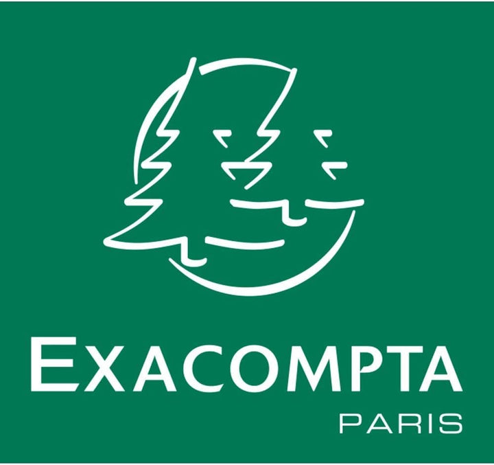 Exacompta 45398D ECOBIN 8er Pack Papierkörbe 15 Liter mit Griffen. Eleganter und robuster Papierkorb
