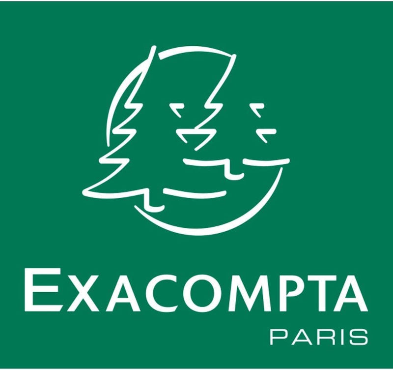 Exacompta 45398D ECOBIN 8er Pack Papierkörbe 15 Liter mit Griffen. Eleganter und robuster Papierkorb