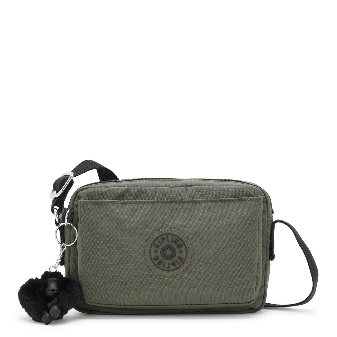 Kipling Damen Abanu Crossbody, Green Moss, 20x13.5x7.5 cm (B x H T) EU, Green Moss
