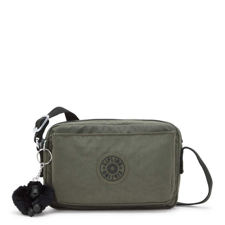 Kipling Damen Abanu Crossbody, Green Moss, 20x13.5x7.5 cm (B x H T) EU, Green Moss