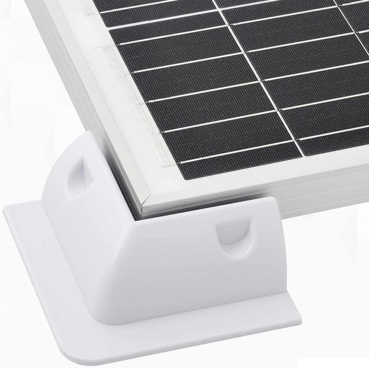 VIVLLEN Befestigungsklammern für Solarpanel,ABS,6-teilig,Bohrfrei,Weit verbreitet auf Dächern von Wo