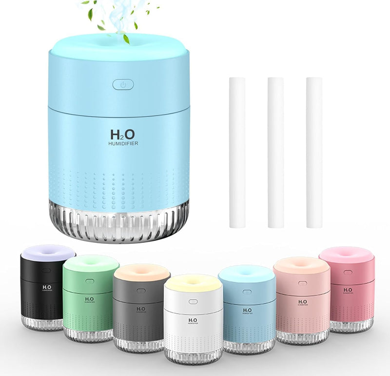 KARFUN Small Humidifiers,Portable Desk Humidifiers,Luftbefeuchter,Desktop Leiser Mini Luftbefeuchter