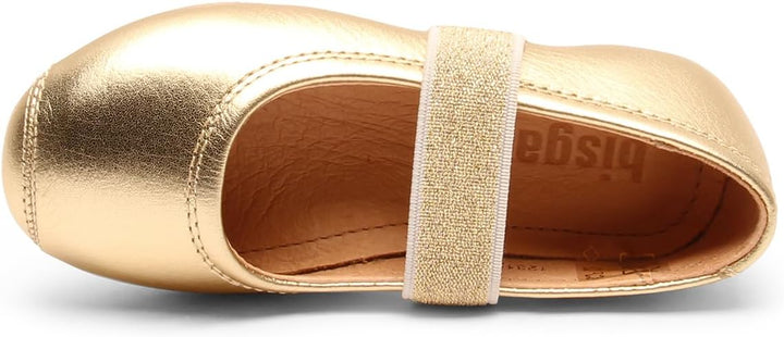 Bisgaard Mädchen Ballet Geschlossene Ballerinas, Gold