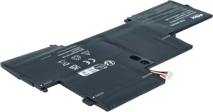 vhbw Akku kompatibel mit HP EliteBook Folio 1020 G1-X0F50US, Folio 1020 G1-X3R41US Notebook (4700mAh