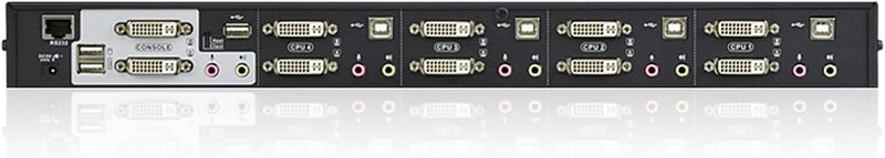 Aten CS1644 KVM Audio Switch (4-polig, Dual-DVI, USB)