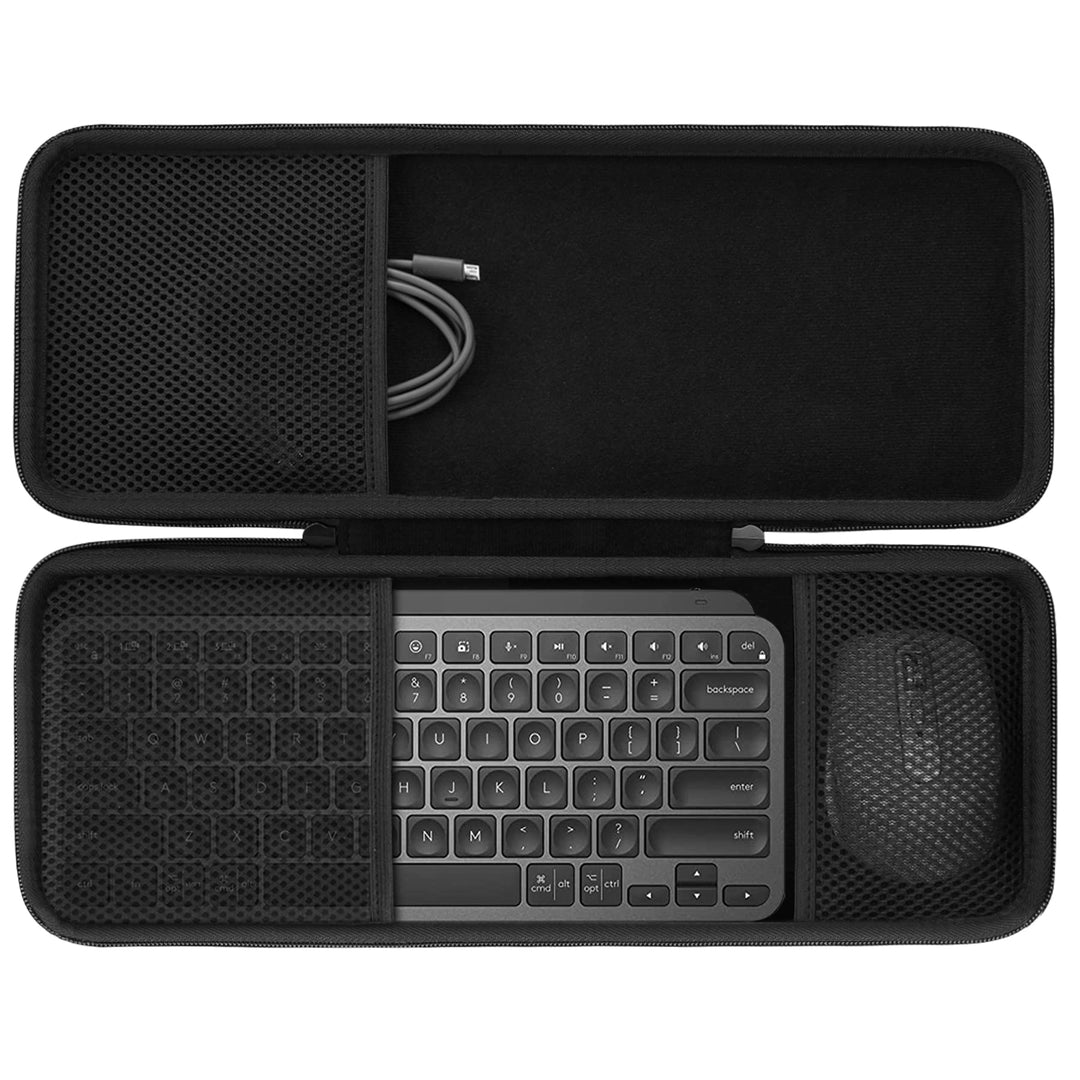 co2CREA Hartschalen-Schutzhülle kompatibel mit Logitech MX Keys Mini Kabellose Tastatur und Anywhere