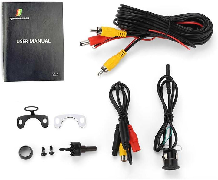 REARMASTER Multifunktionales Auto Rückfahrkamera, kleine Grösse Front-Kamera/Rückfahrkamera/Seiten K