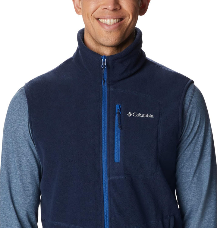 Columbia Herren Fast Trek Fleece Vest Fleeceweste Weste M Collegiate Navy, Weste M Collegiate Navy