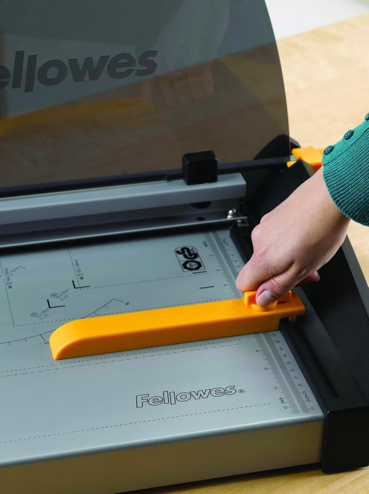 Fellowes Büro Hebelschneidemaschine Plasma A3 schwarz/metallic, A3