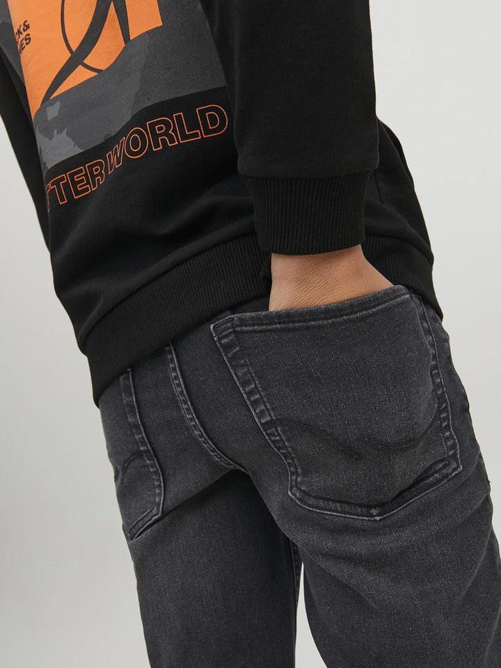 JACK & JONES Boy Slim Fit Jeans JJIGLENN JJORIGINAL MF 2350 JNR NOOS Slim Fit Jeans Für Jungs 146 Bl