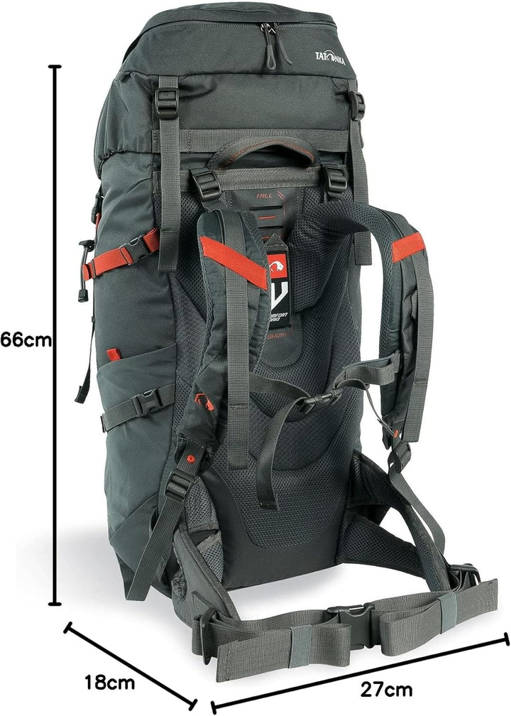 Tatonka Tourenrucksack Norix 44 Women - Leichter Damen-Rucksack mit, Frontzugriff, verstellbarem Rüc