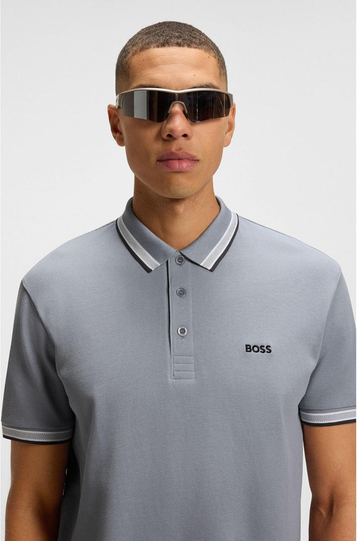 BOSS Herren Paddy Polo XS 026dark Grey, XS 026dark Grey
