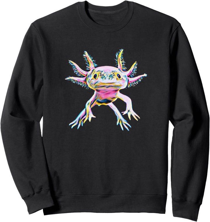 Axolotl Motiv Amphibie Axolotls Sweatshirt