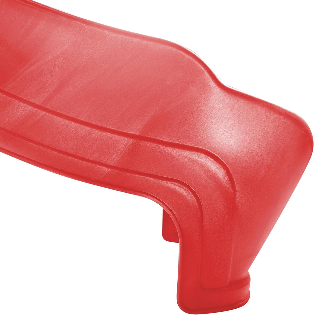 AXI Sky220 Rutsche mit Wasseranschluss Rot - 220 cm | Anbau Element für Kinder Spielturm/Spielhaus/S