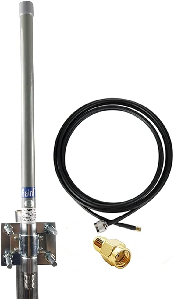 Gainfi 868MHz LoRa Antenne Helium Miner Meshtastic Antennes for LORA32 ESP32 Module, 4.5dbi LoRaWAN