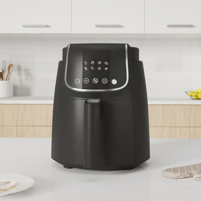 Midea MF-CN40C2 Heissluftfritteuse 4L, Ölfreie Airfryer 1500W, 8 Vorprogrammierte Kochmodi, 35-200℃,