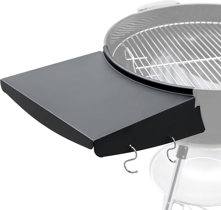 GFTIME Grill Beistelltisch für Weber 57 cm Kugelgrill, Master-Touch & Napoleon Kettle, Klappbarer BB