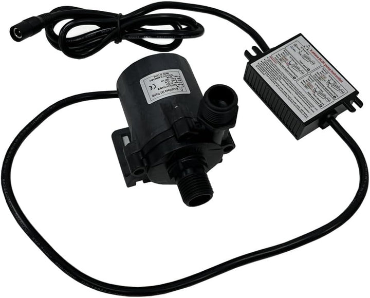 SHYSKY 3Phase 24V Micro Brushless DC Wasserpumpe Solar Wasser Tauchpumpe, DC50E-24150S, 1560LPH, Max