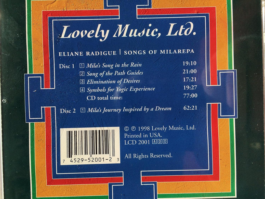 Songs of Milarepa, Audio-CD