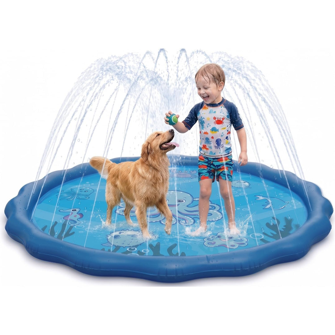 Super Splash® | Kinder Wasserspielgeräte | Pool mit Wasserdüsen | Kinder-Teppichspielzeug für drauss