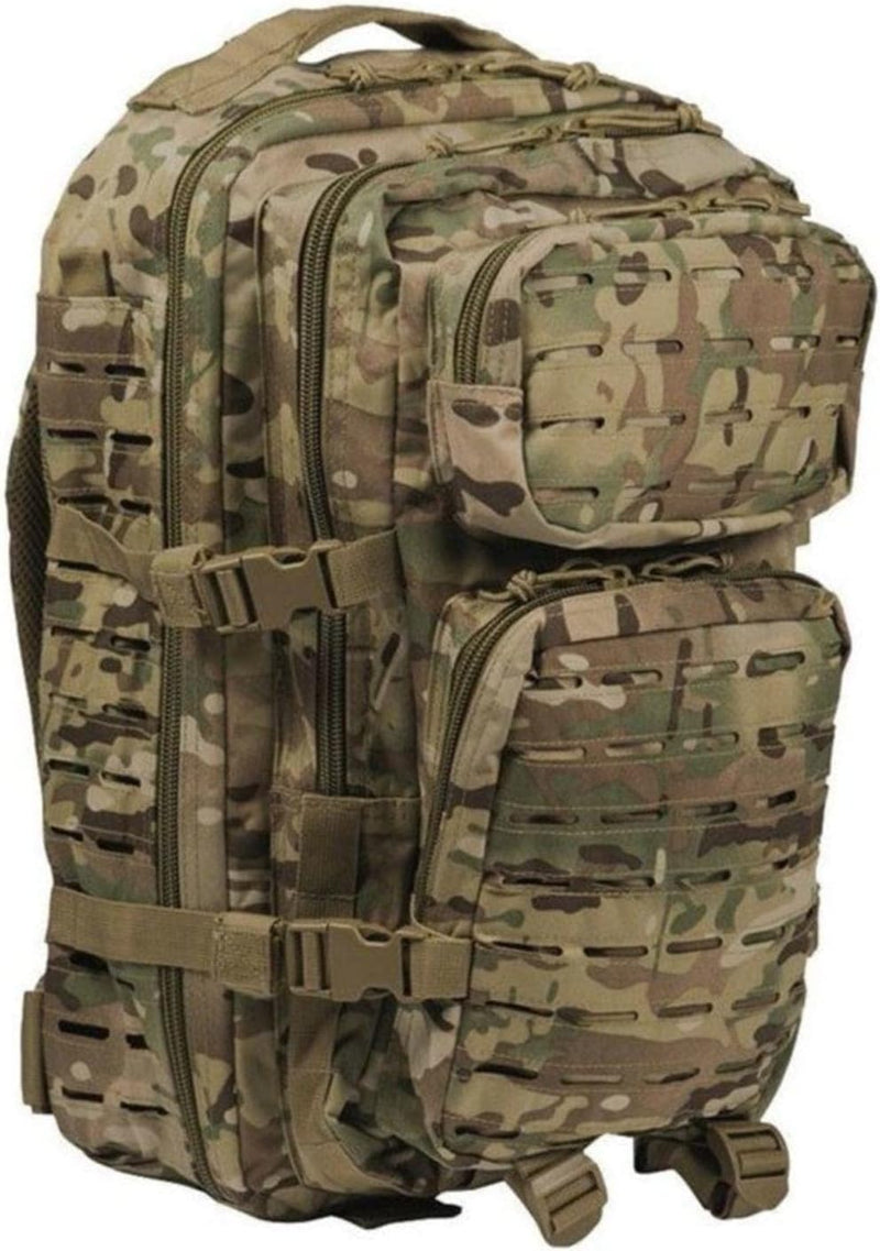 Mil-Tec US Assault Pack Large Laser Cut multitarn