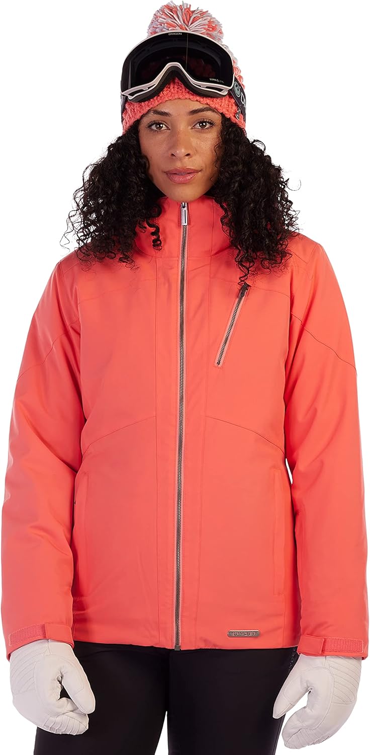 Spyder Damen Skyline Skijacke (1er Pack) L Dark Pink, L Dark Pink